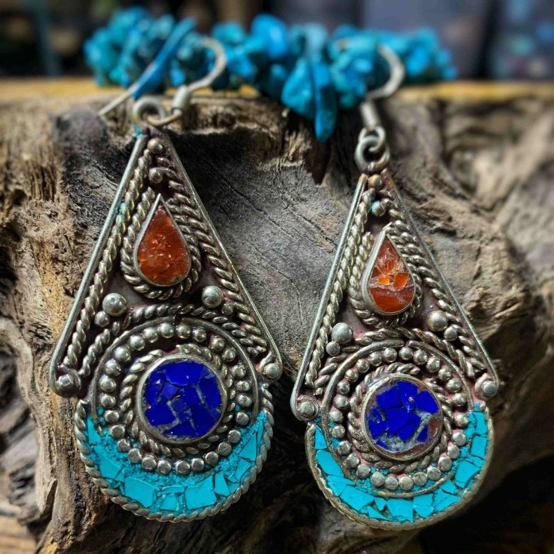 Buy-Moon-Turqoise-Earrings